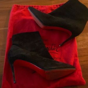 Christian Louboutin Suede Booties